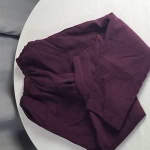 Alfred Dunner Grandma Pants, 10, Purple, pockets! Coastal, grannycore,